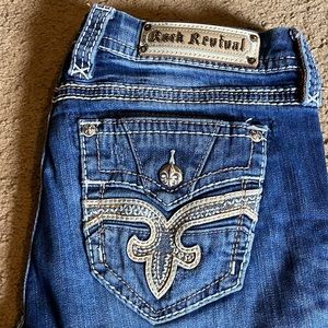 Womens Rock Revival bootcut jeans